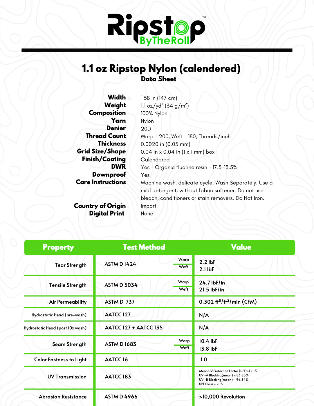 1.1 oz Ripstop Nylon - Image 19