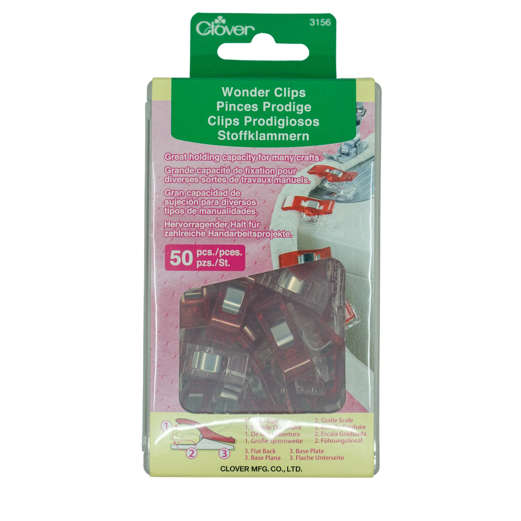 Clover Wonder Clips - 50 ct - Image 3