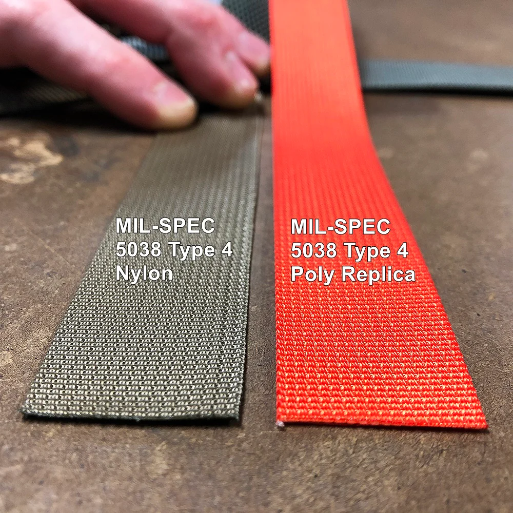 MIL-SPEC 5038 Type 4 Polyester Replica Webbing - Colors - Image 12