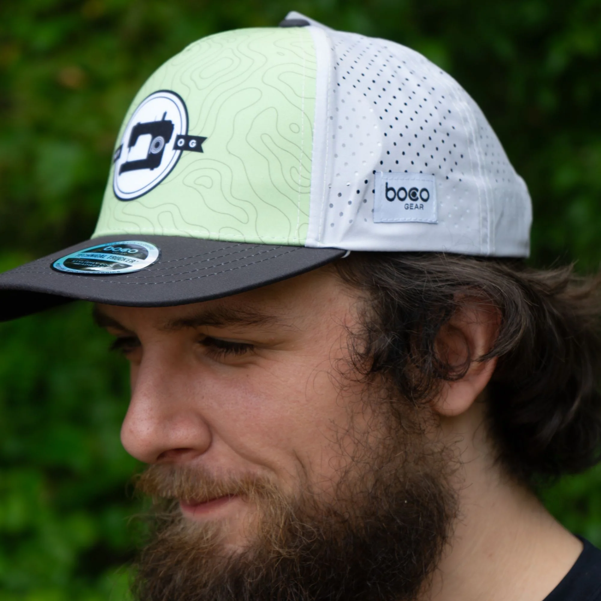 MYOG Logo Technical Trucker Hat - Image 6