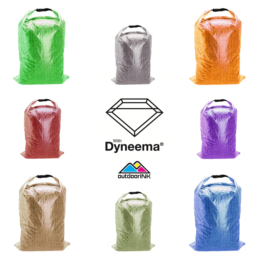 Omnicolor Solids - Roll Top Dry Bag Kit with Dyneema® Composite Fabric