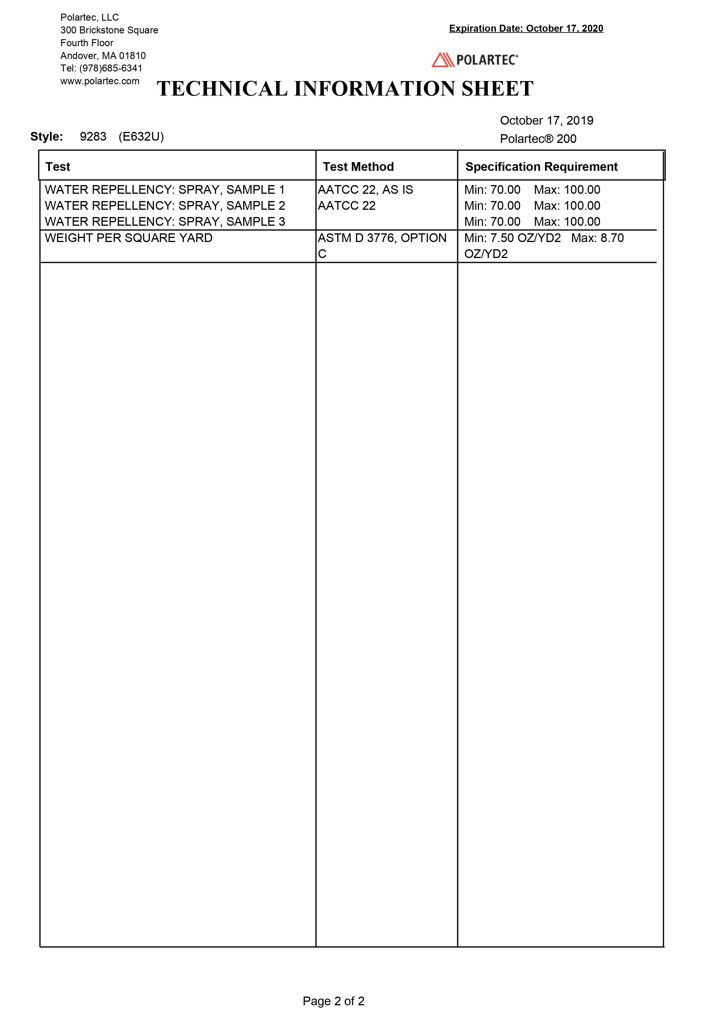 Polartec® 200 Fleece 9283 - Image 3