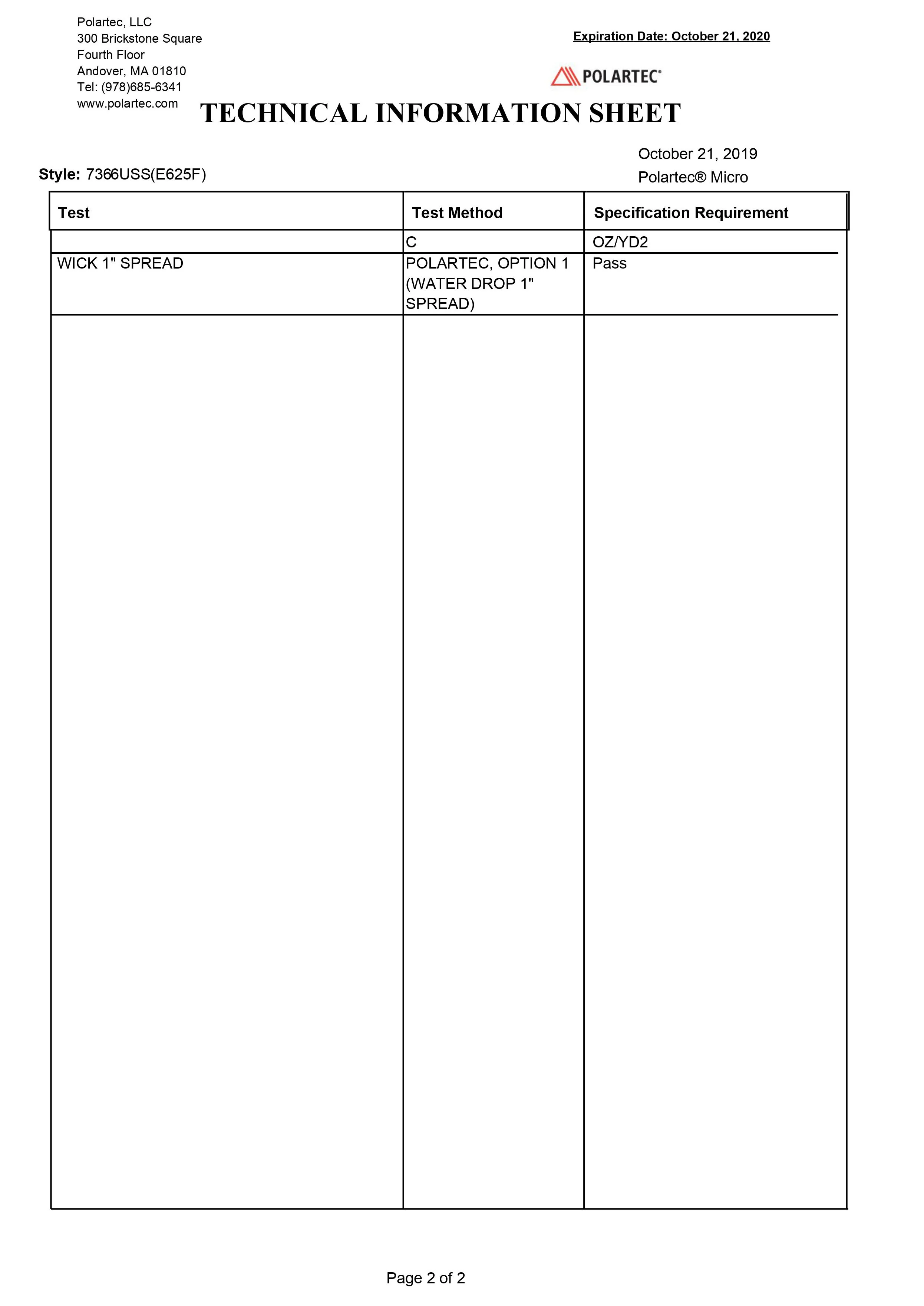 Polartec® 100 Micro Fleece 7366US - Image 3