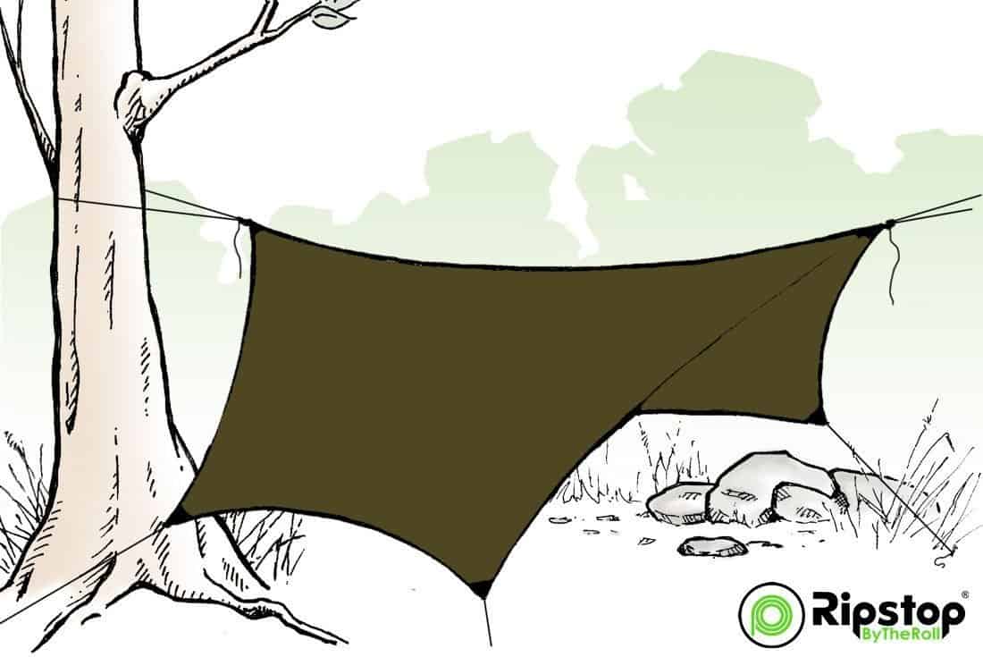 Pre-Cut HEX12 Tarp Kit - Image 3