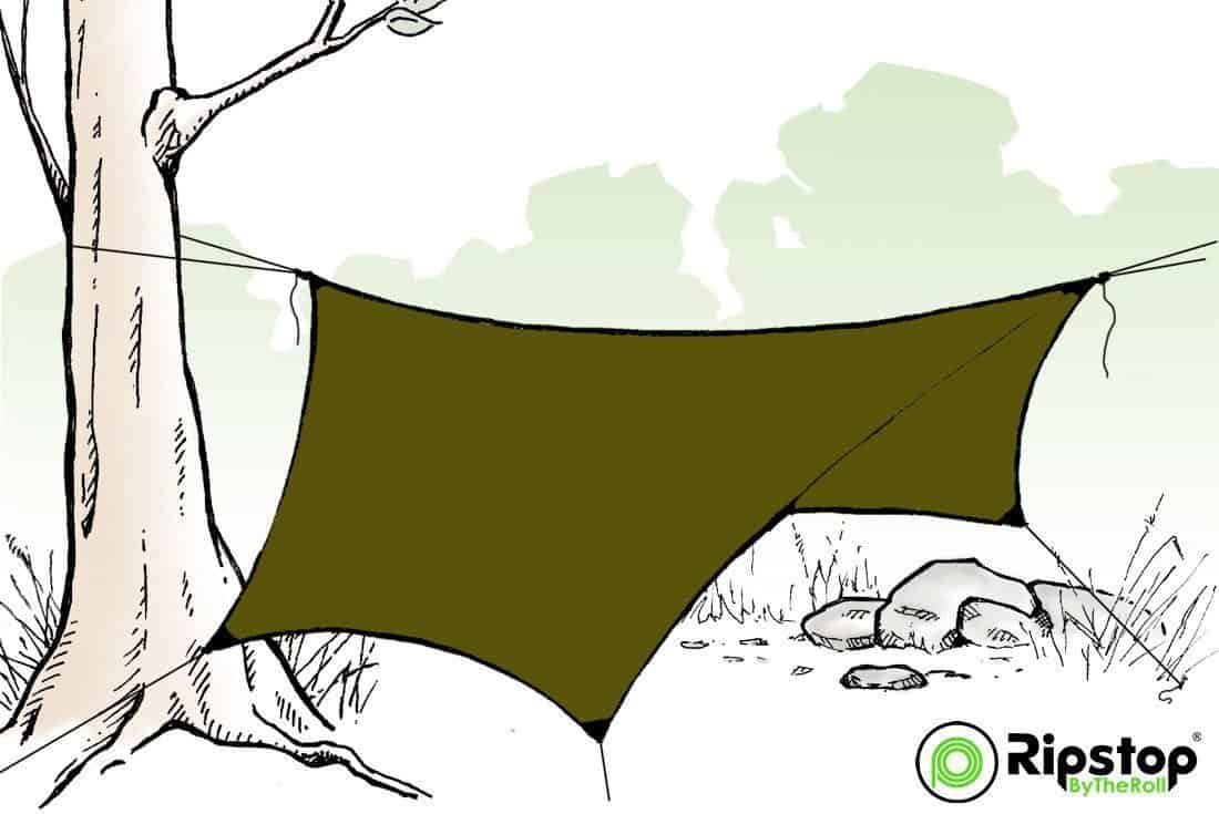 Pre-Cut HEX12 Tarp Kit - Image 4