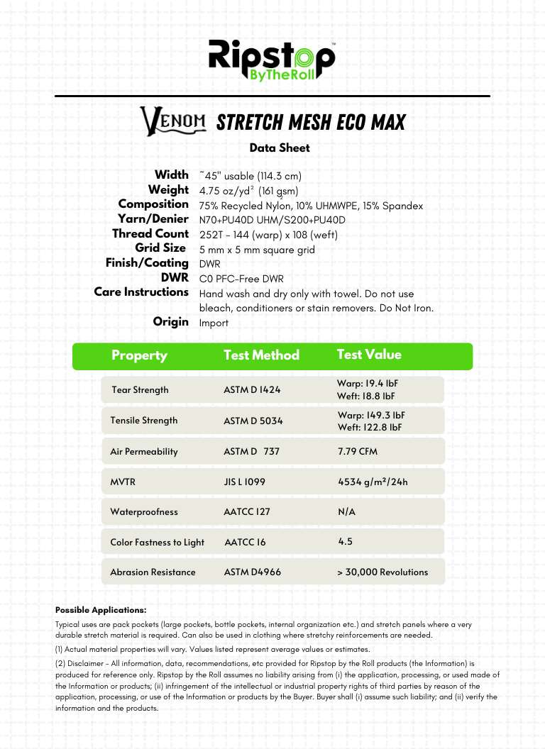 Venom™ Stretch Mesh ECO MAX - Image 20